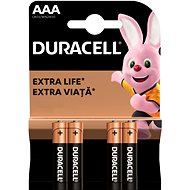 Duracell Basic Alkahli-Batterien 4 Stück (AAA) - Einwegbatterie