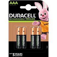 Akku Duracell Rechargeable Batterie AAA - 900 mAh - 4 Stück