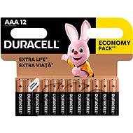 Duracell Basic Alkaline Batterie AAA - 12 Stück - Einwegbatterie