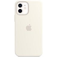Apple iPhone 12 Mini Silikonhülle mit MagSafe White - Handyhülle
