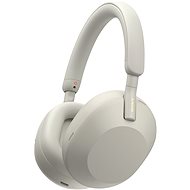 Kabellose Kopfhörer Sony Noise Cancelling WH-1000XM5 - Silber - Modell 2022