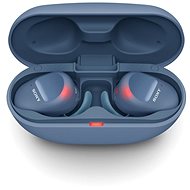 Kabellose Kopfhörer Sony True Wireless WF-SP800N, blau