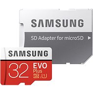 Speicherkarte Samsung MicroSDHC 32GB EVO Plus Class 10 UHS-I + SD-Adapter
