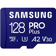 Samsung MicroSDXC 128 GB PRO Plus + SD-Adapter (2023) - Speicherkarte