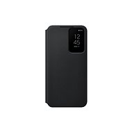 Samsung Galaxy S22 5G Flip Case Clear View - schwarz - Handyhülle