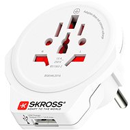 SKROSS WORLD TO EUROPE USB PA30USB - Reiseadapter
