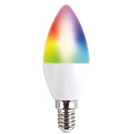 Solight LED SMART WIFI-Glühbirne, Kerze, 5W, E14, RGB, 400lm - LED-Birne