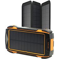 Powerbank 4smarts Solar Powerbank Rugged TitanPack Eco 20.000 mAh - schwarz - Powerbanka