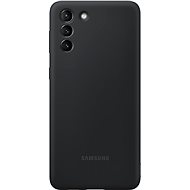 Samsung Silikon Backcover für Galaxy S21+ schwarz