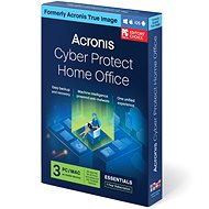 Backup-Software Acronis Cyber Protect Home Office Essentials für 3 PCs für 1 Jahr (elektronische Lizenz)