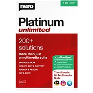 Nero Platinum Unlimited 7in1 CZ (Elektronische Lizenz) - Brennprogramm