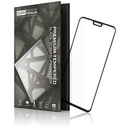 Tempered Glass Protector mit Rahmen für Honor 8X / 9X Lite, Schwarz - Schutzglas