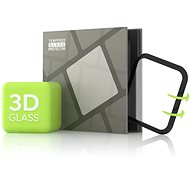 Tempered Glass Protector für Apple Watch 4 / 5 / 6 / SE 44mm; 3D Glas Schwarz - Schutzglas