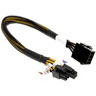 AKASA Reduzierung 8Pin zu 2x 4Pin, Länge 30 cm - Adapter
