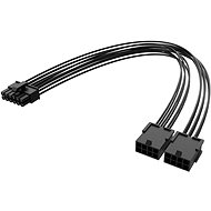 AKASA PCIe 12-Pin to Dual 8-Pin Adapter Cable - Adapter