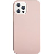 Uniq Hybrid iPhone 12/12 Pro Lino Hue Antimicrobial - Blush Pink