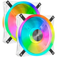 Corsair iCUE QL140 RGB 140mm White Dual Fan Kit - PC-Lüfter