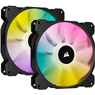 Corsair iCUE SP140 RGB ELITE Dual Pack Black + Lightning Node Core - PC-Lüfter