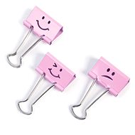 RAPESCO 19mm rosa Emoji - Büro-Clip