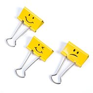 RAPESCO 19 mm gelbes Emoji - Büro-Clip