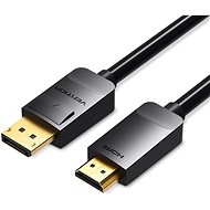 Videokabel Vention DisplayPort (DP) to HDMI Cable 1.5 m Black