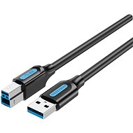 Vention USB 3.0 Male to USB-B Male Printer Cable 3M Black PVC Type - Datenkabel