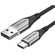 Datenkabel Vention Type-C (USB-C) <-> USB 2.0 Cable 3A Gray 0.25m Aluminum Alloy Type