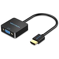 Adapter Vention HDMI zu VGA Converter with Female Micro USB USB and Audio Port 0.15m Black
