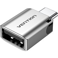 Adapter Vention USB-C (M) to USB 3.0 (F) OTG Adapter Gray Aluminum Alloy Type - Redukce