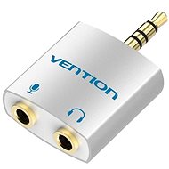 Adapter Vention 3.5mm Jack Male to 2x 3.5mm Female Audio Splitter with Separated Audio and Vention Microphon - Redukce