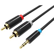 Vention 3.5mm Jack Male to 2-Male RCA Cinch Adapter Cable 2m Black