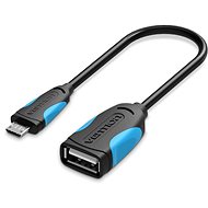 Datenkabel Vention USB2.0 -> microUSB OTG Cable 0.25 m Black