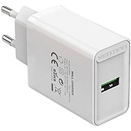 Netzladegerät Vention 1-port USB Wall Quick Charger (18W) White
