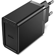 Vention 1-port USB-C Wall Charger (20W) Black - Netzladegerät