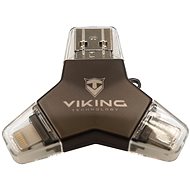 Viking USB Stick 3.0 4v1 128GB Schwarz - USB Stick