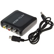 Adapter PremiumCord HDMI Konverter für Composite Signal und Stereo Sound