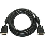 ROLINE Anschluss DVI-D pro LCD, 2m, DVI zu DVI Kabel, Dual Link 24+1 - Videokabel