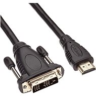 PremiumCord DVI - HDMI-Schnittstelle, geschirmt, 2m - Videokabel