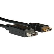 ROLINE DisplayPort - HDMI geschirmte Anschluss, 5m - Videokabel
