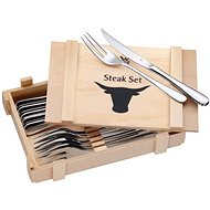 Besteck-Set WMF Steak Set Steakbesteck 12-teilig 12.8023.9990