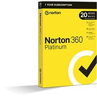 Norton 360 Platinum 100 GB - VPN - 1 Benutzer - 20 Geräte - 12 Monate (elektronische Lizenz) - Internet Security