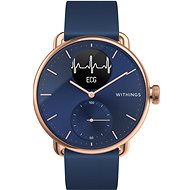 Withings Scanwatch 38 mm - Rose Gold Blue - Smartwatch