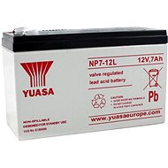 YUASA 12V 7Ah wartungsfreie Bleibatterie NP7-12L, Faston 6,3 mm - USV Batterie