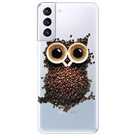 iSaprio Owl And Coffee für Samsung Galaxy S21+ - Handyhülle