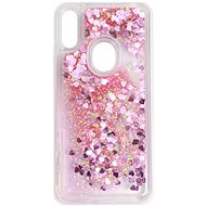 iWill Glitter Liquid Heart Case für HUAWEI Y6 (2019) Pink - Handyhülle