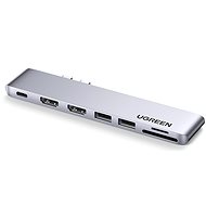 UGREEN 7in2 USB-C Hub für MacBook Pro/Air (Dual HDMI) - Port-Replikator