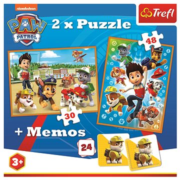 Paw Patrol Puzzle Quartett Memory Spiele Spielzeug Lernspiel Neu 