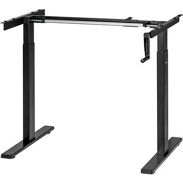 AlzaErgo Table ET3 Essential schwarz - Höhenverstellbarer Tisch