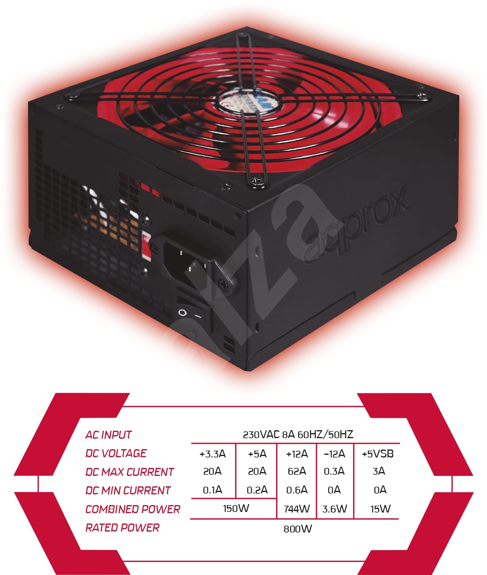 Approx 800W Gaming Alza.de