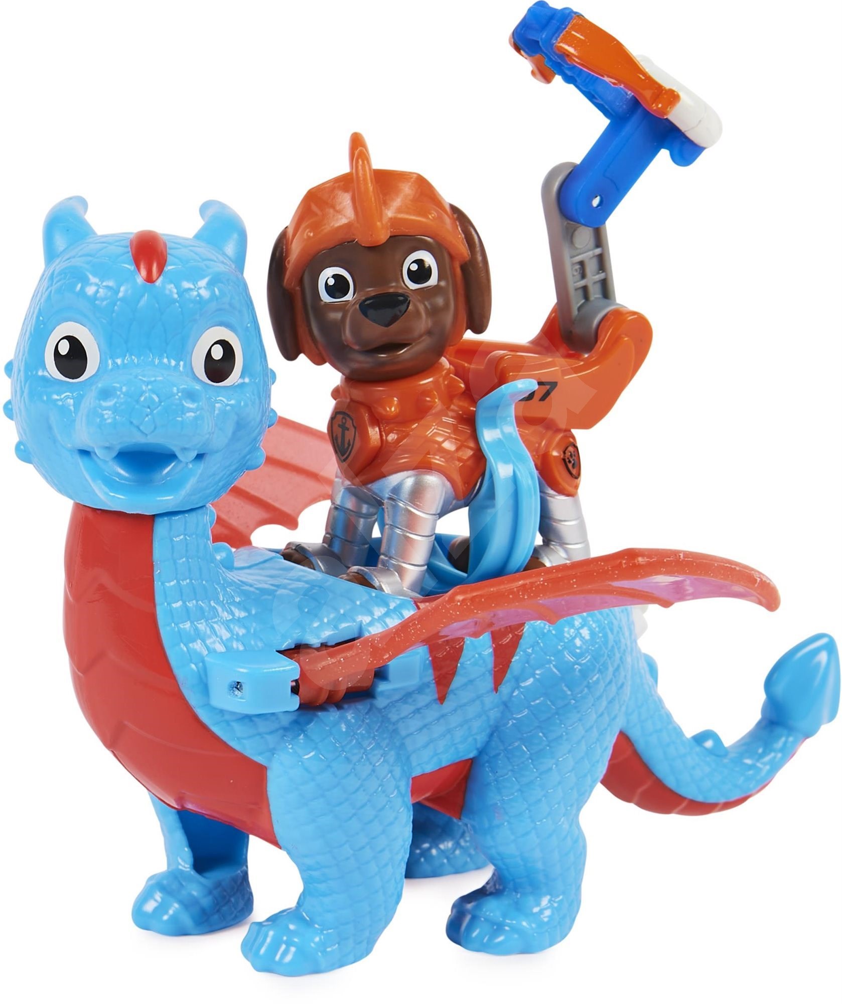 Paw Patrol Ritter Figuren mit Drachen Zuma Figuren Alza.de